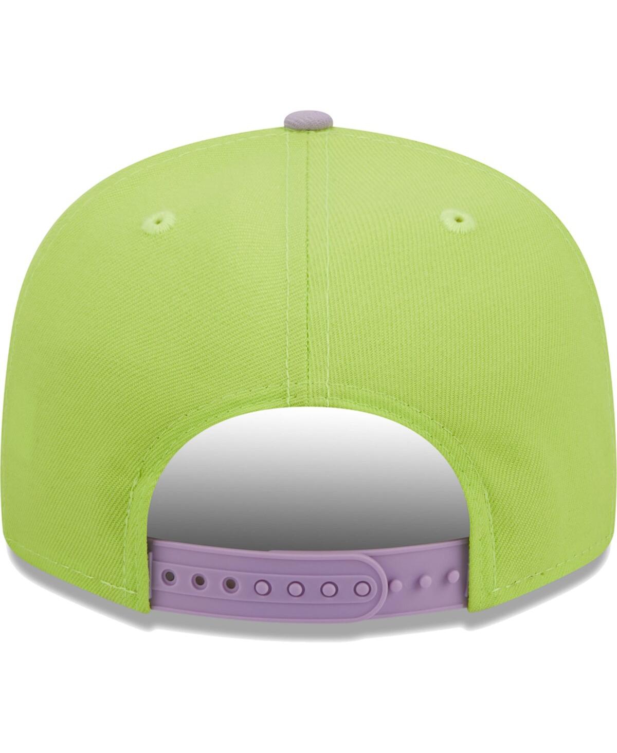 Men's New Era Lavender Las Vegas Raiders Two-Tone Color Pack 9FIFTY Snapback Hat - Lavender