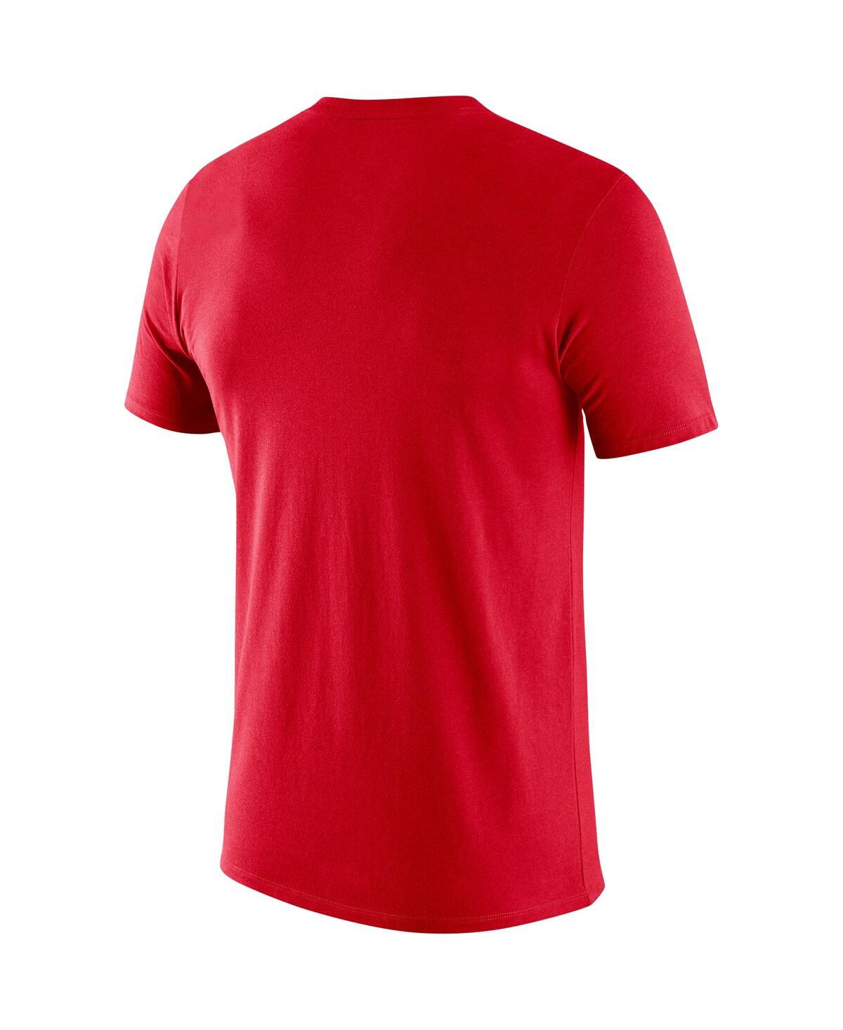 Shop Nike Men's  Red Team Usa Legend Performance T-shirt