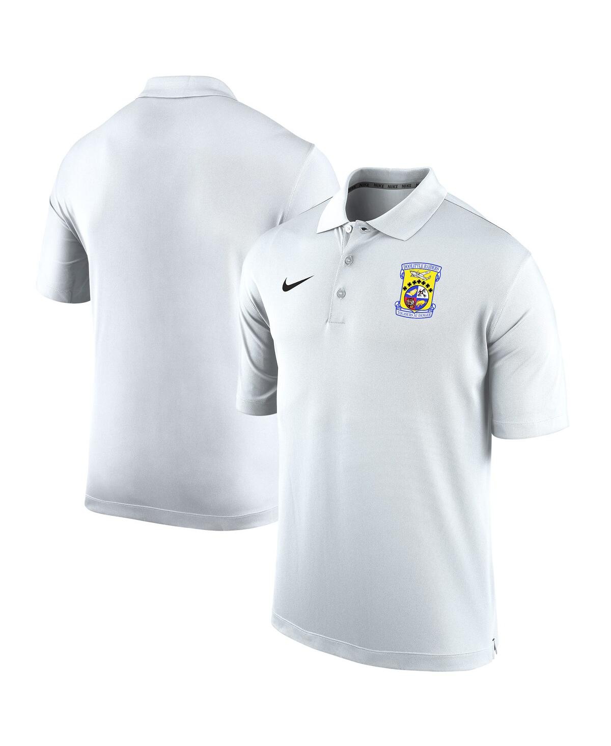 Shop Nike Men's  White Air Force Falcons Rivalry Intensity Polo Shirt