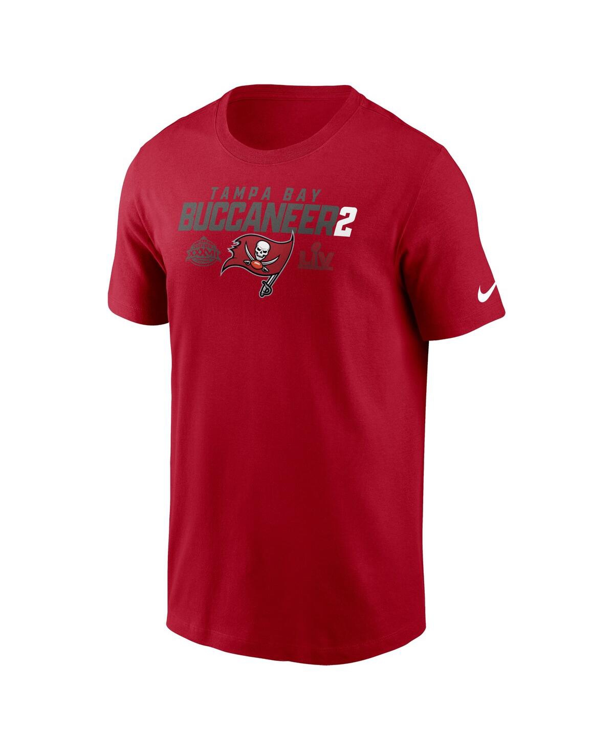 Nike Red Tampa Bay Buccaneers Local Essential T-shirt In Red