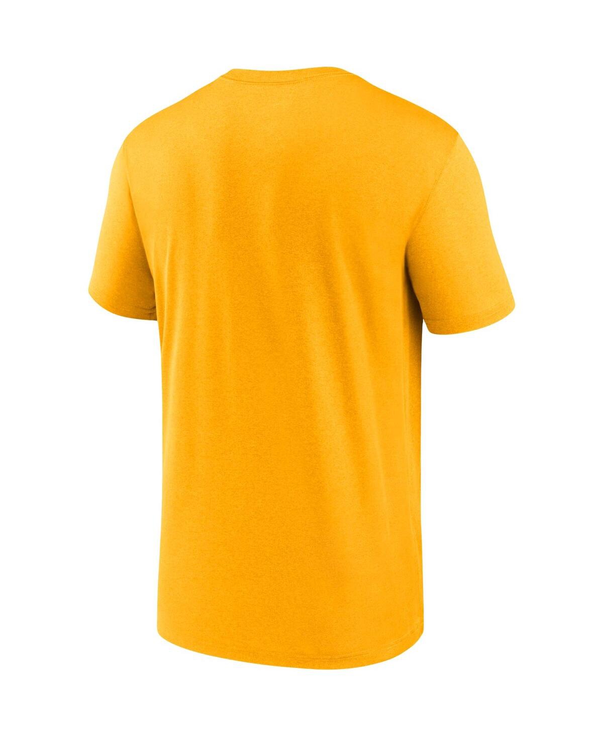 Shop Nike Men's  Gold San Diego Padres Big And Tall Logo Legend Performance T-shirt