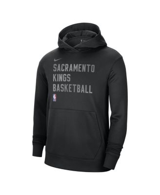 Men's and Women's Black Sacramento Kings 2023/24 Performance Spotlight On-Court Practice Pullover Hoodie