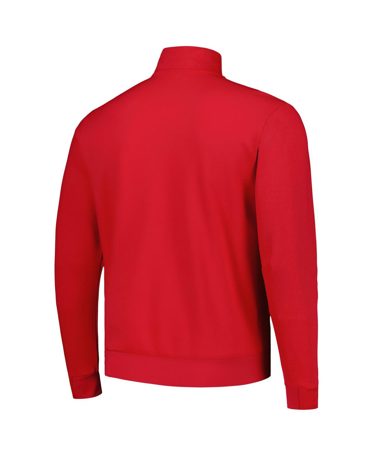 Shop Adidas Originals Men's Adidas Red Manchester United 2023/24 Anthem Full-zip Jacket