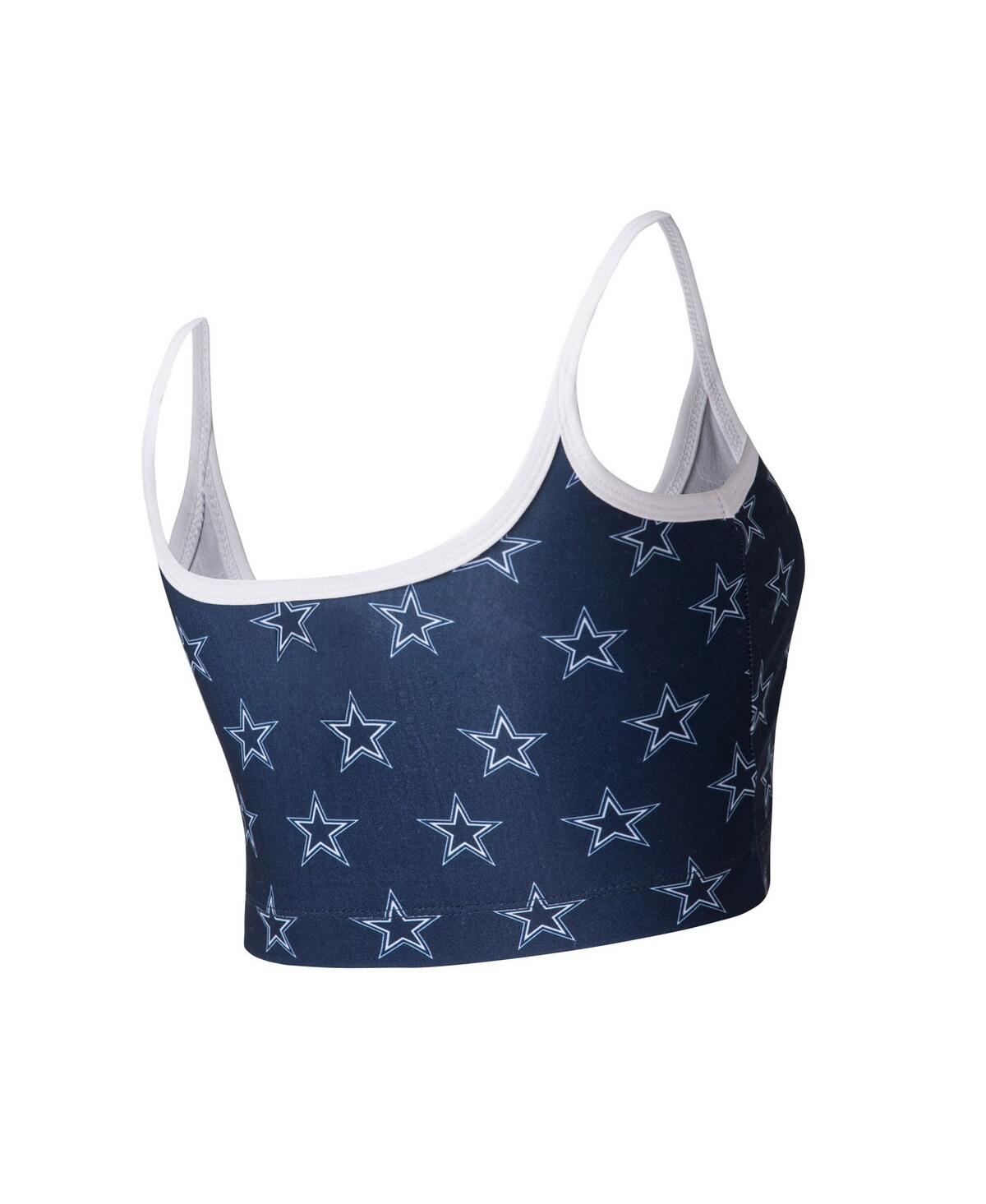 Shop Concepts Sport Women's  Navy Dallas Cowboys Gauge Lounge Bralette