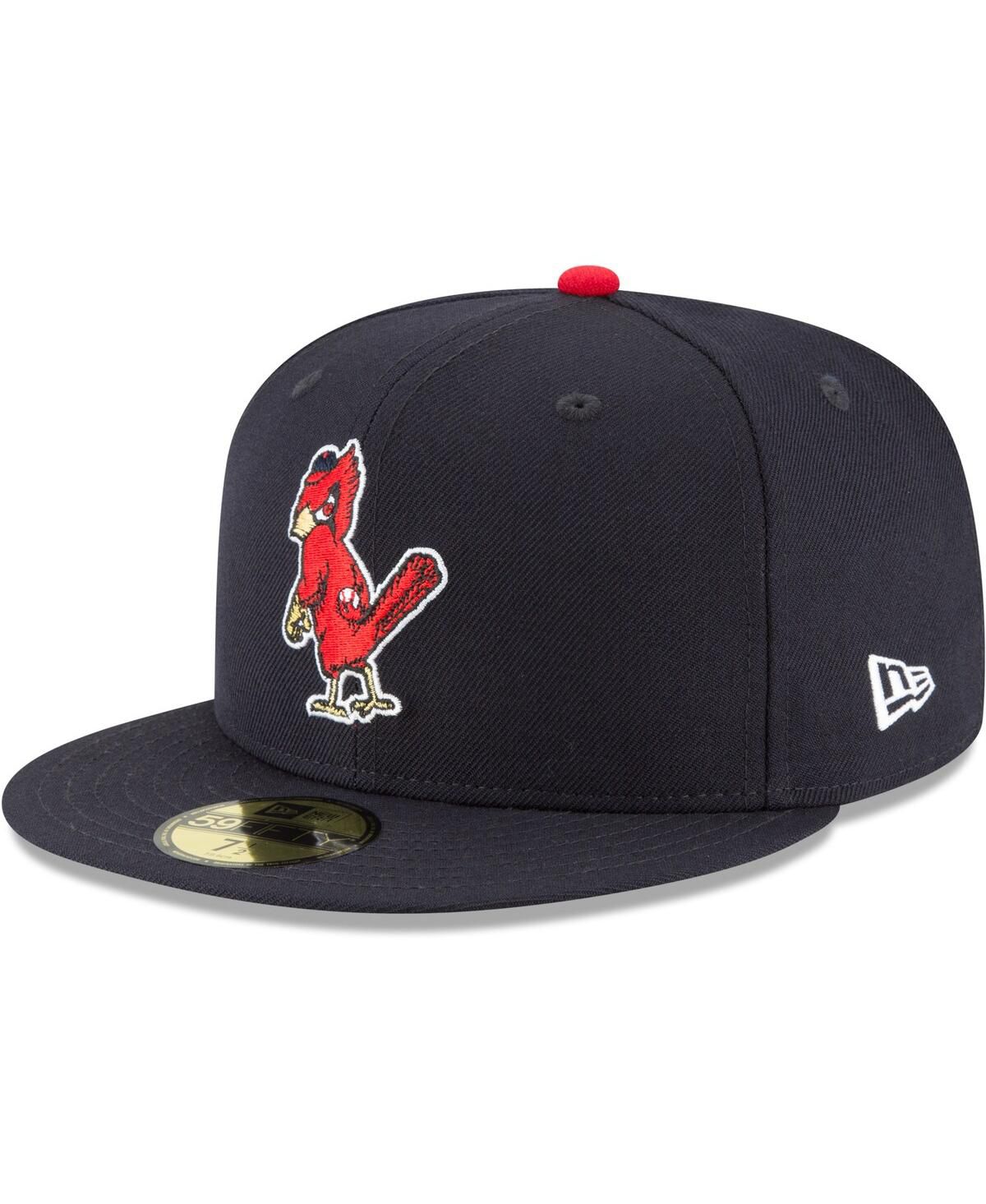 Мужская темно-синяя приталенная шляпа St. Louis Cardinals Cooperstown Collection из шерсти 59-го размера.