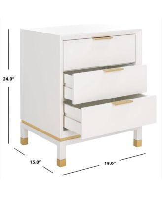 Baskin 3 Drawer Accent Table