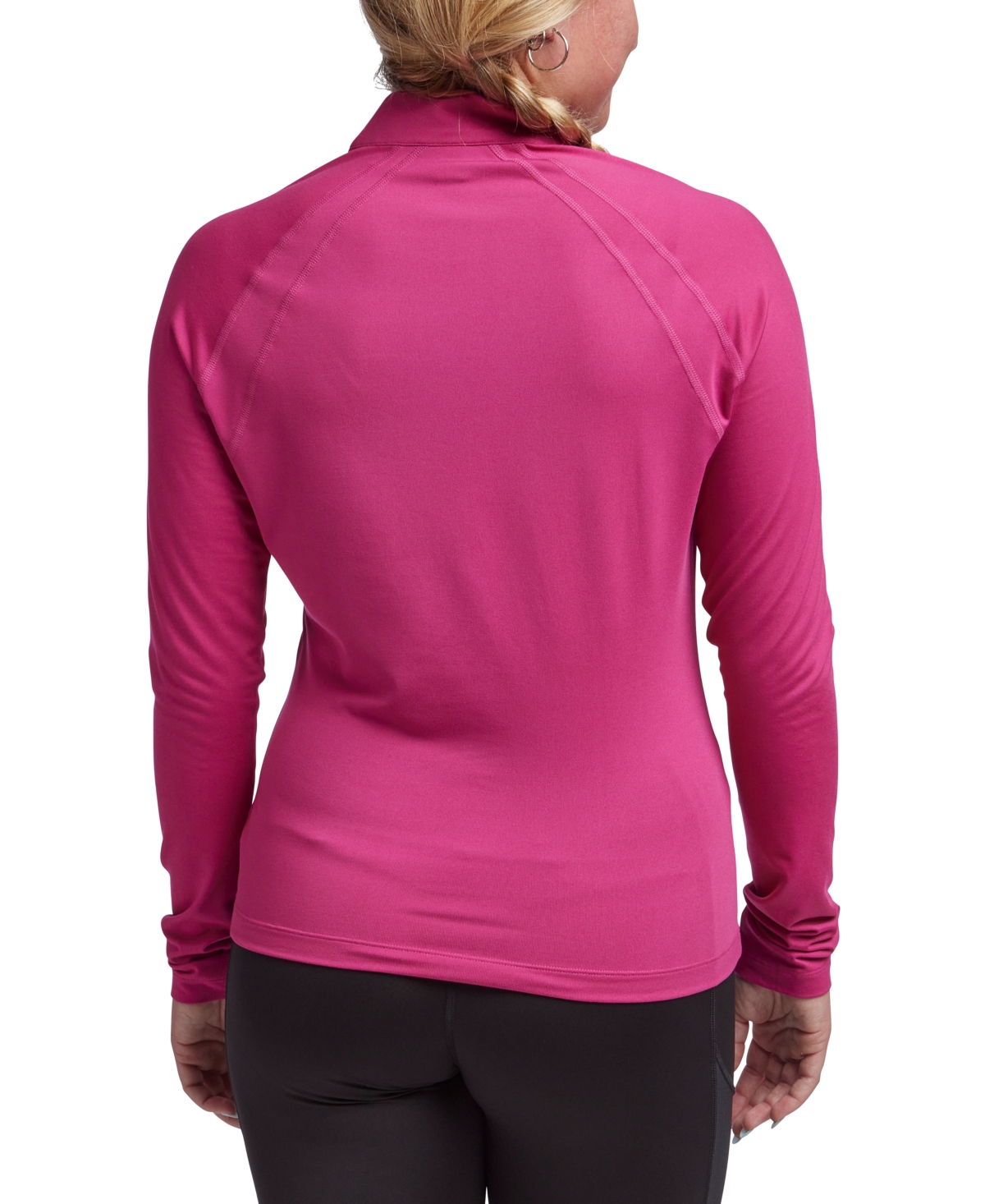 Reebok Women's Identity Performance Quarter Zip Top