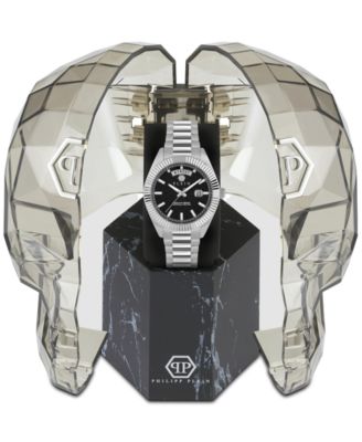 Men's Date Superlative Stainless Steel Bracelet Watch 42mm