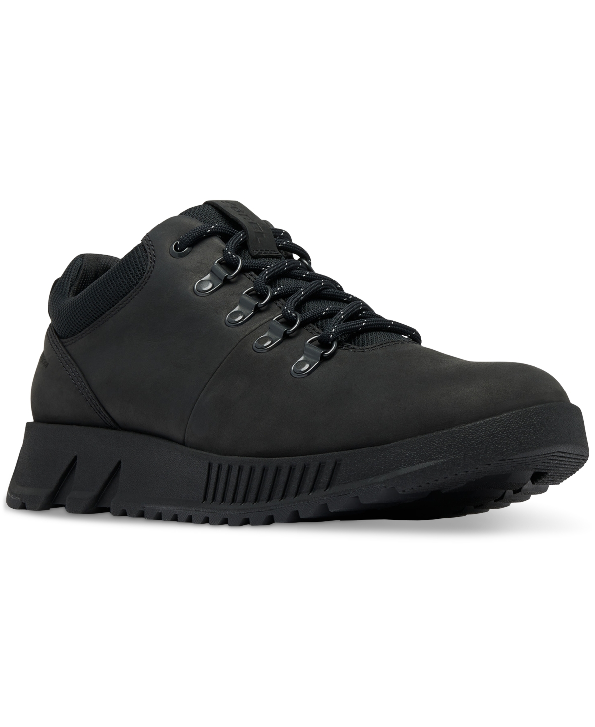 Shop Sorel Men's Mac Hill Lite Hiker Low Waterproof Lace-up Sneakers In Black,black
