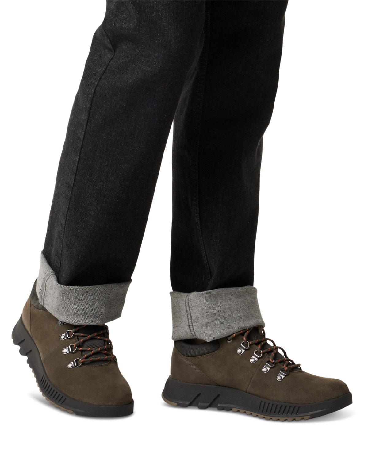Sorel Men's Mac Hill Lite Hiker Low Waterproof Lace-Up Sneakers - Jet