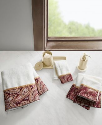 Aubrey 6-Pc Jacquard Bath Towel Set