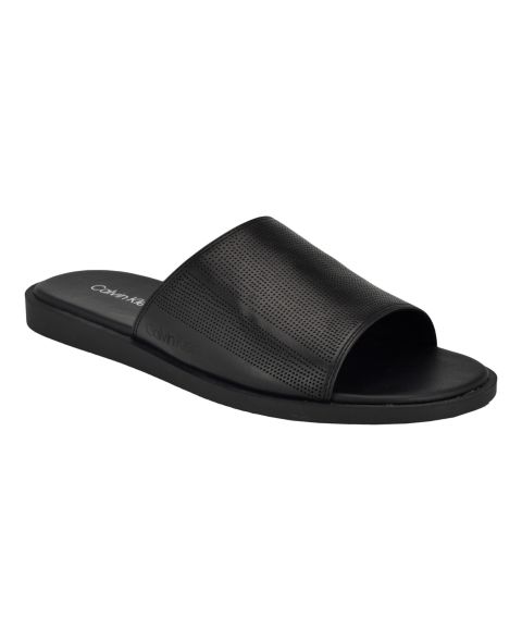 Мужские сандалии Calvin Klein Espar Casual Slip-On, цвет: Чёрный