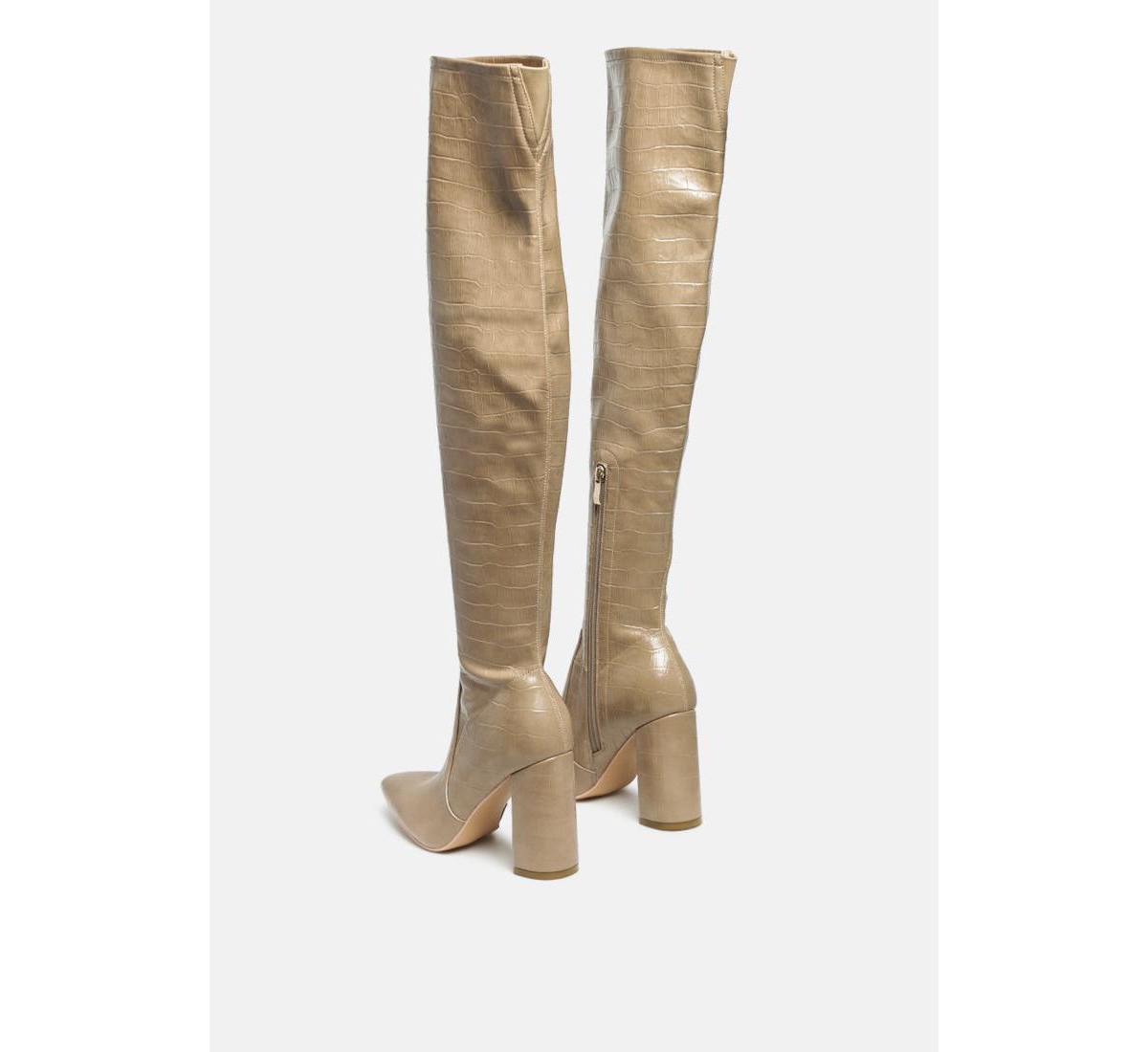little over-the-knee boots