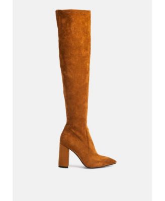 Macy's over the knee flat boots hotsell