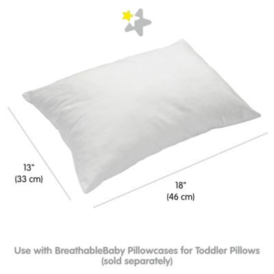 Cotton Percale 2-Pack Pillow, Toddler