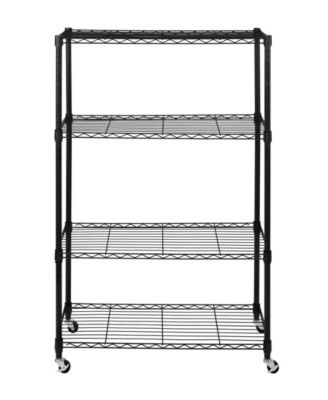 UltraDurable 4-Tier NSF Steel Wire Shelving System