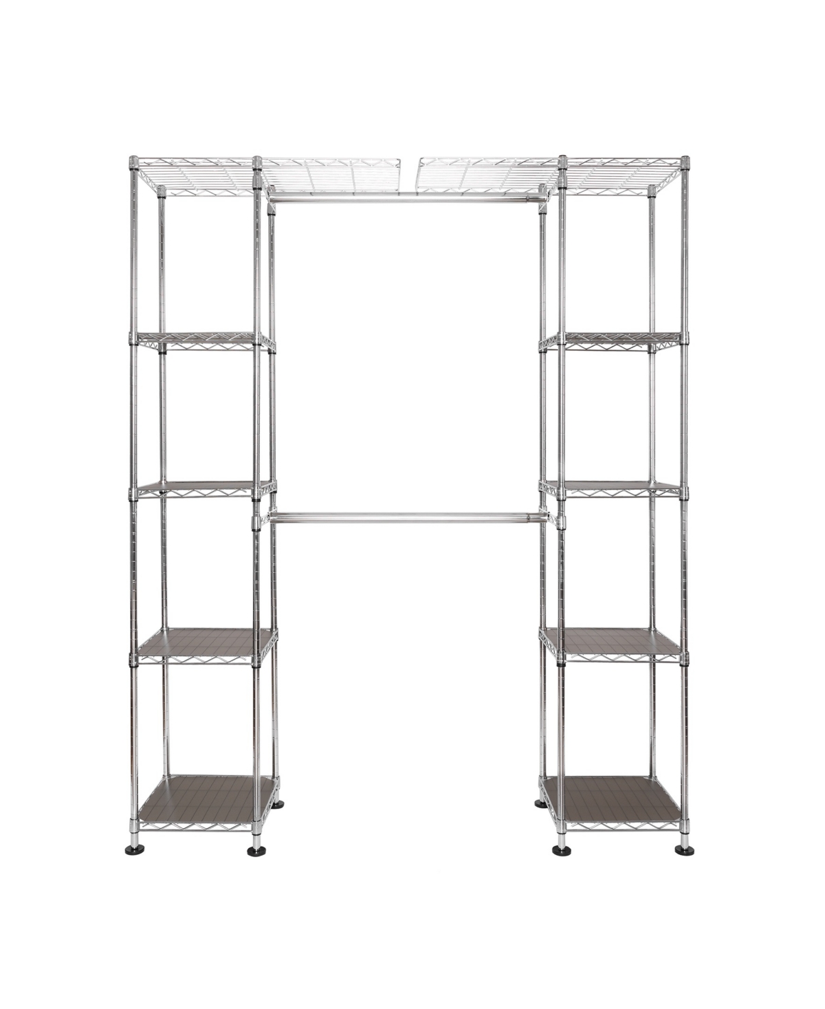 Shop Seville Classics Expandable Closet Organizer System In White