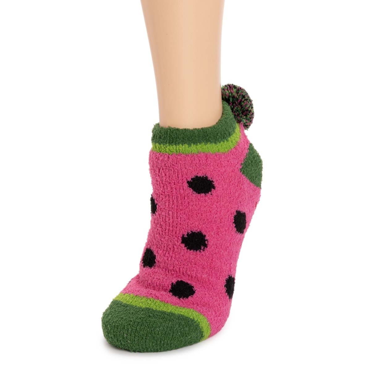 Muk Luks Women's Cozy Footie Cabin Sock