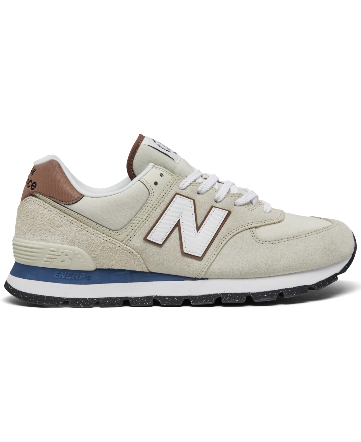 New Balance Men's 574 Rugged Casual Sneakers From Finish Line In Sea ...