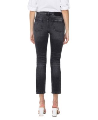 Women's Mid Rise Slim Straight Jeans