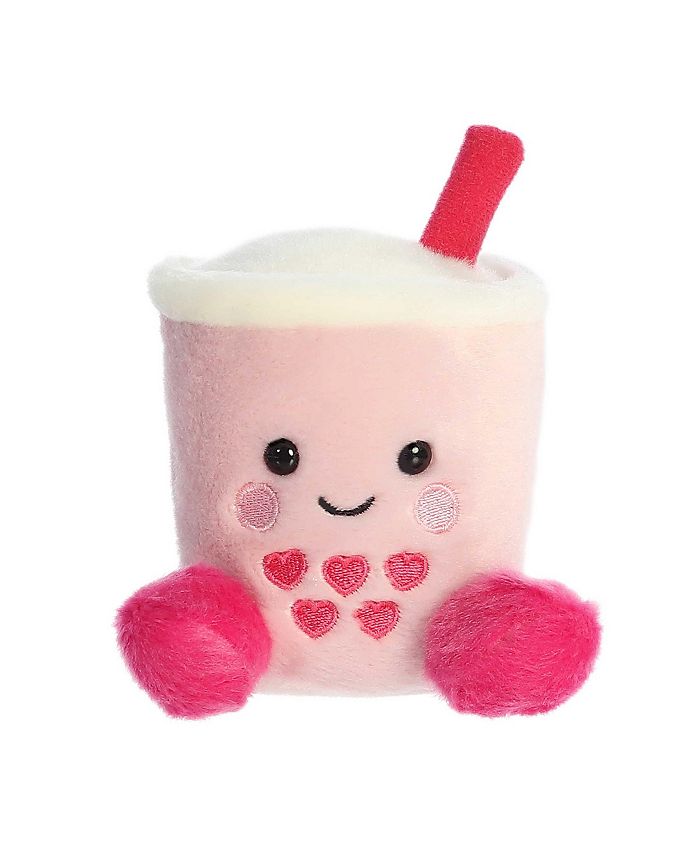 Aurora Mini Tangy Heart Boba Palm Pals Adorable Plush Toy Pink 5" - Macy's