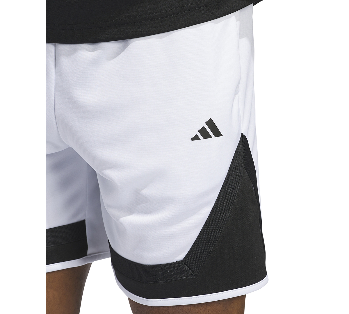 adidas Men's Pro Block Basketball Aeroready Shorts - 11in Inseam -/ Blk