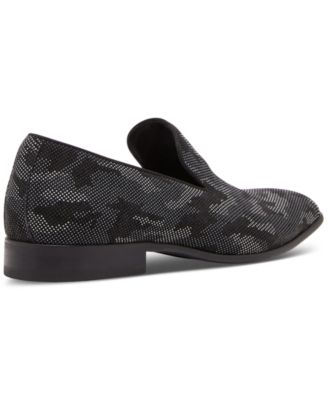 Men's June Camo-Print Smoking Slippers