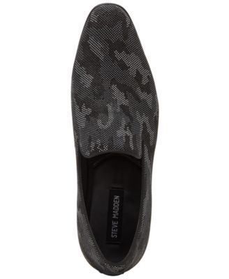 Men's June Camo-Print Smoking Slippers