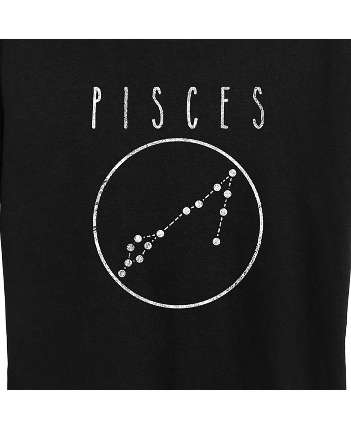 Hybrid Apparel Trendy Plus Size Astrology Pisces Graphic T-shirt