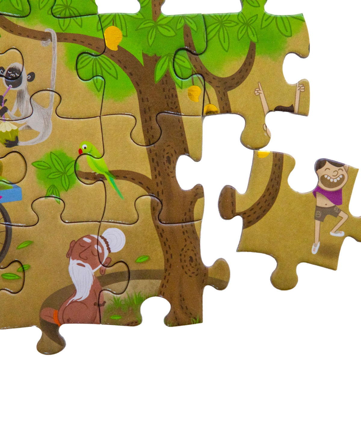 Shop Kulture Khazana Namaste India Tabletop Puzzle, 150 Pieces In Mutli