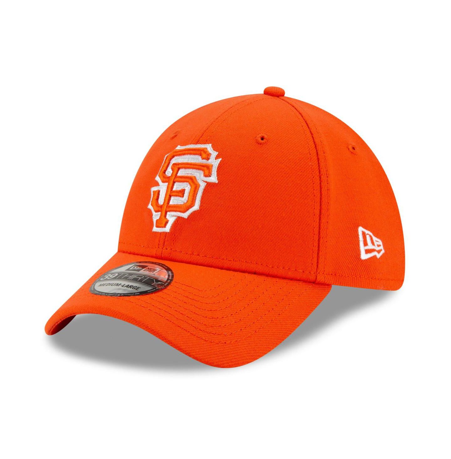 Мужская кепка New Era Orange San Francisco Giants 2021 City Connect 39THIRTY Flex Hat — фото 1