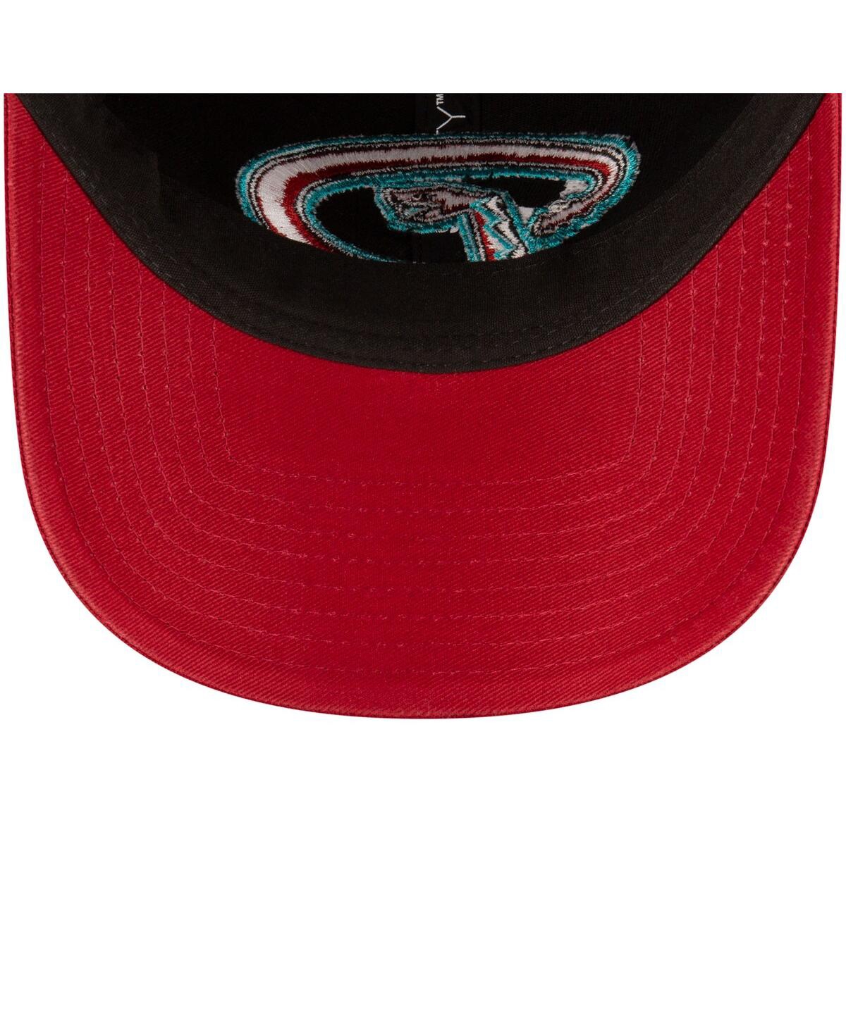 Men's New Era Red Arizona Diamondbacks Road Replica Core Classic 9TWENTY Adjustable Hat - Red