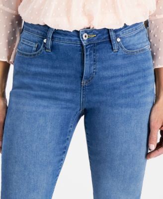 Petite Mid Rise Slim Leg Jeans, Created for Macy's
