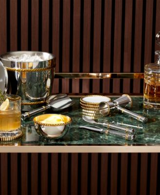 Roseland Metal Coasters, Set of 4