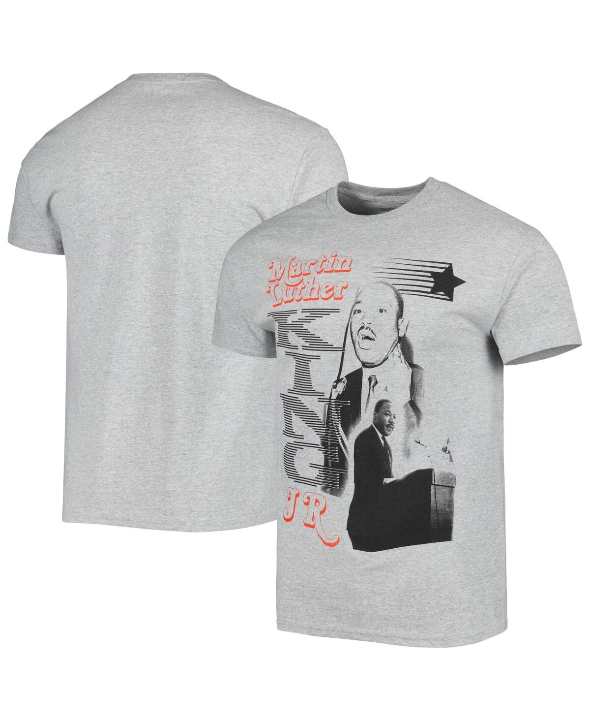 Men's and Women's Gray Martin Luther King Jr. Graphic T-shirt - Gray