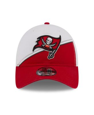 Youth Boys White, Red Tampa Bay Buccaneers 2023 Sideline 9TWENTY Adjustable Hat