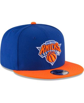 Men's Blue, Orange New York Knicks Two-Tone 9FIFTY Adjustable Hat
