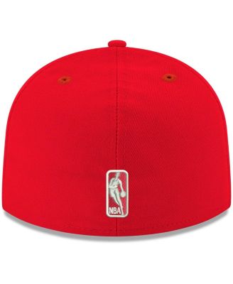 Men's Red Atlanta Hawks Official Team Color 59FIFTY Fitted Hat