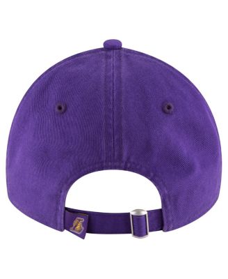 Men's Purple Los Angeles Lakers Team 2.0 9TWENTY Adjustable Hat