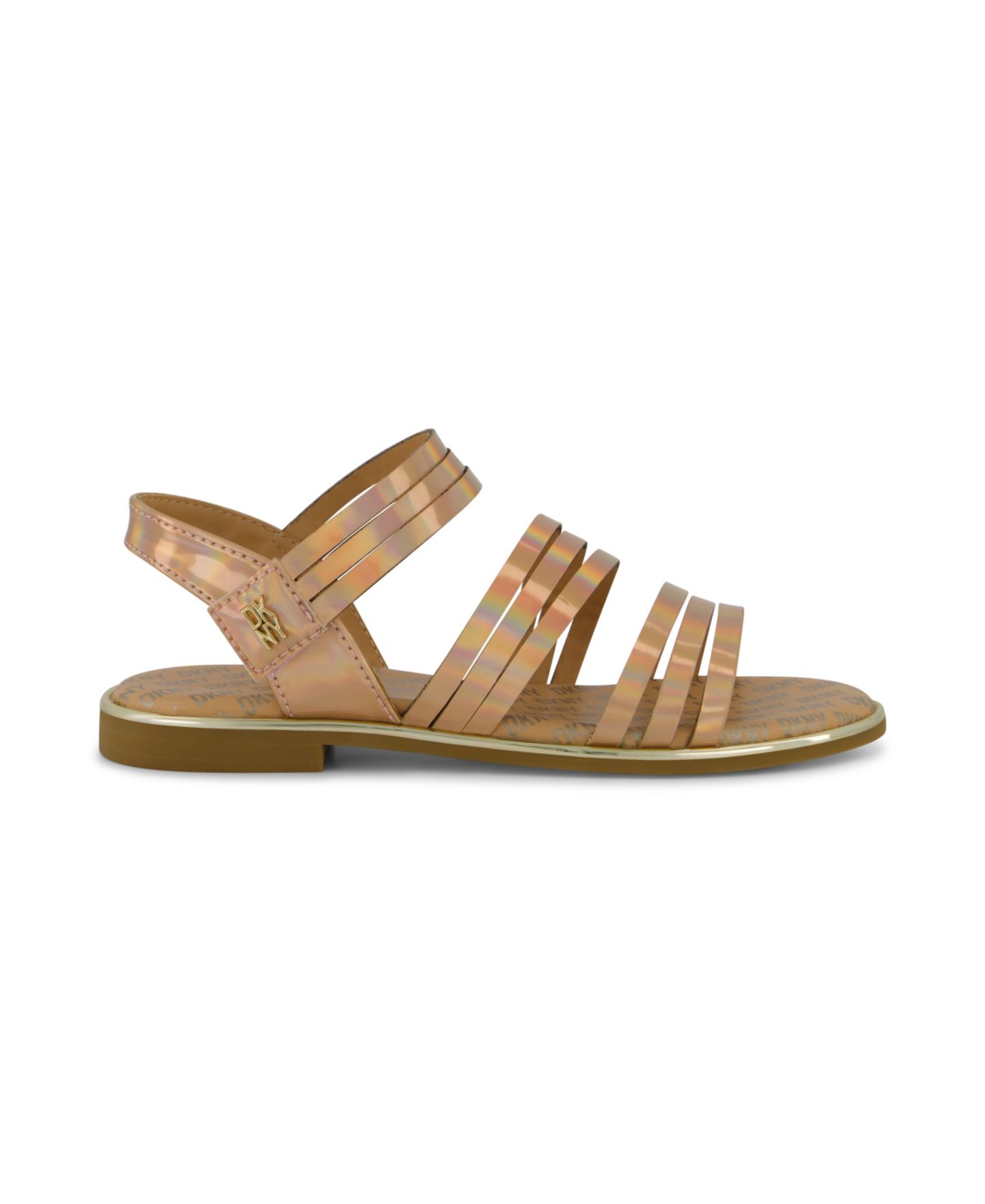 Сандалии DKNY Cassie Denaris Open Toe Sandals для девочек, цвет: Серо-коричневый — фото 2