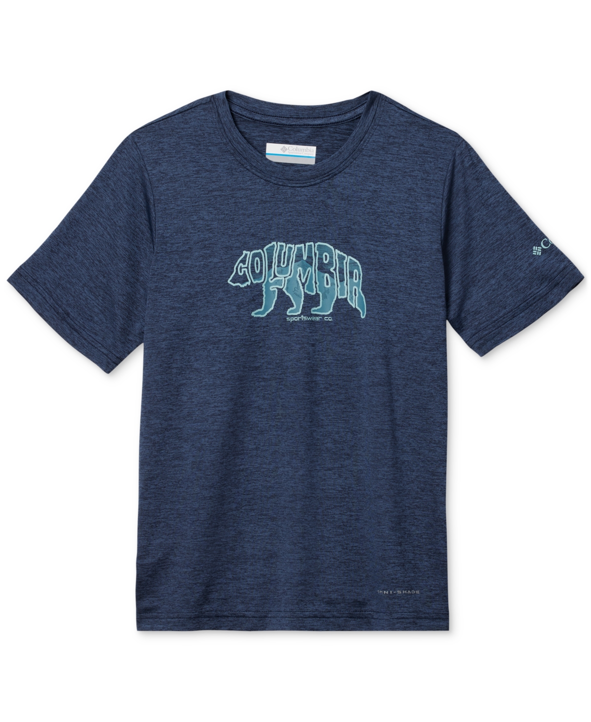 Columbia Big Boys Mount Echo Short Sleeves T-shirt - Bearly Stroll