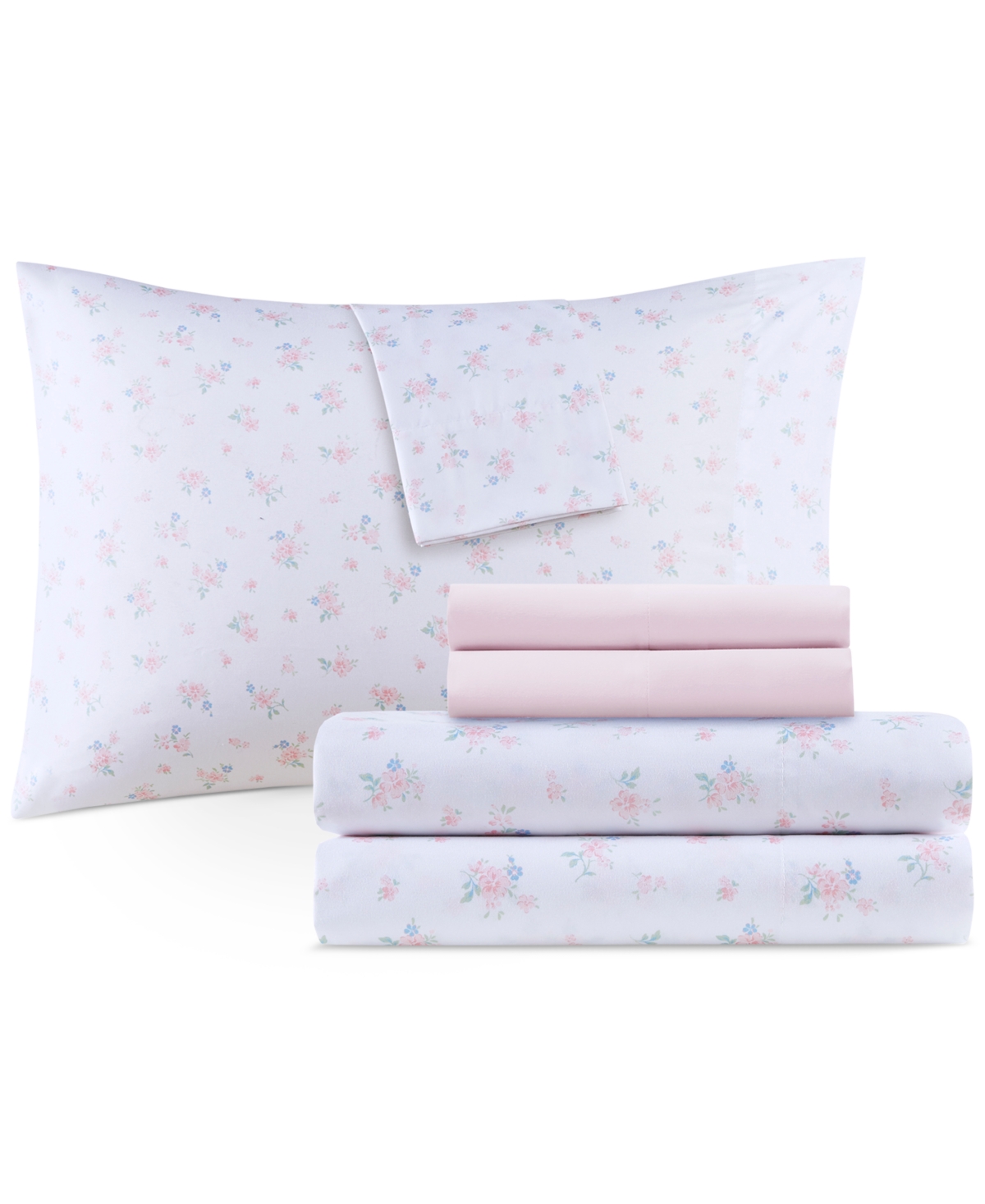 Shop Design Lab Printed Microfiber 4-pc. Sheet Set, Twin In Ditzy Floral