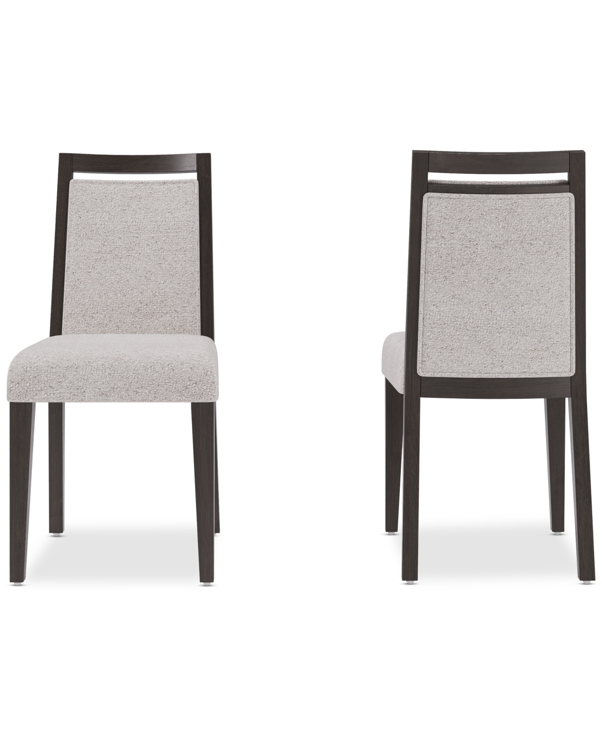 MACY'S TIVIE 2 PC WOOD DINING CHAIR SET, CREATED FOR MACY'S 