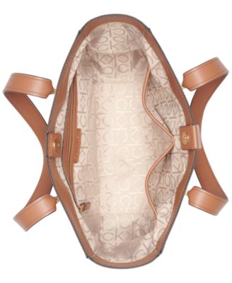 Audrey Signature Medium Tote Bag