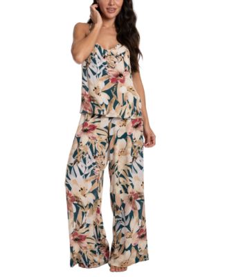 Midnight Bakery - Women's 2-Pc. Printed Pajamas Set