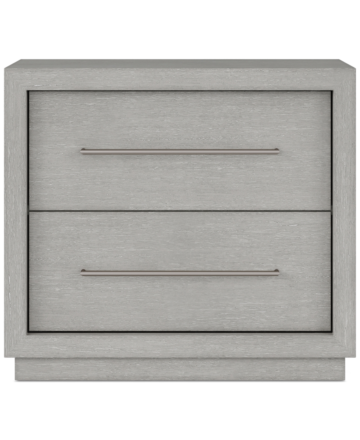 Macy's Tivie Nightstand, Created For  In Mineral Grey