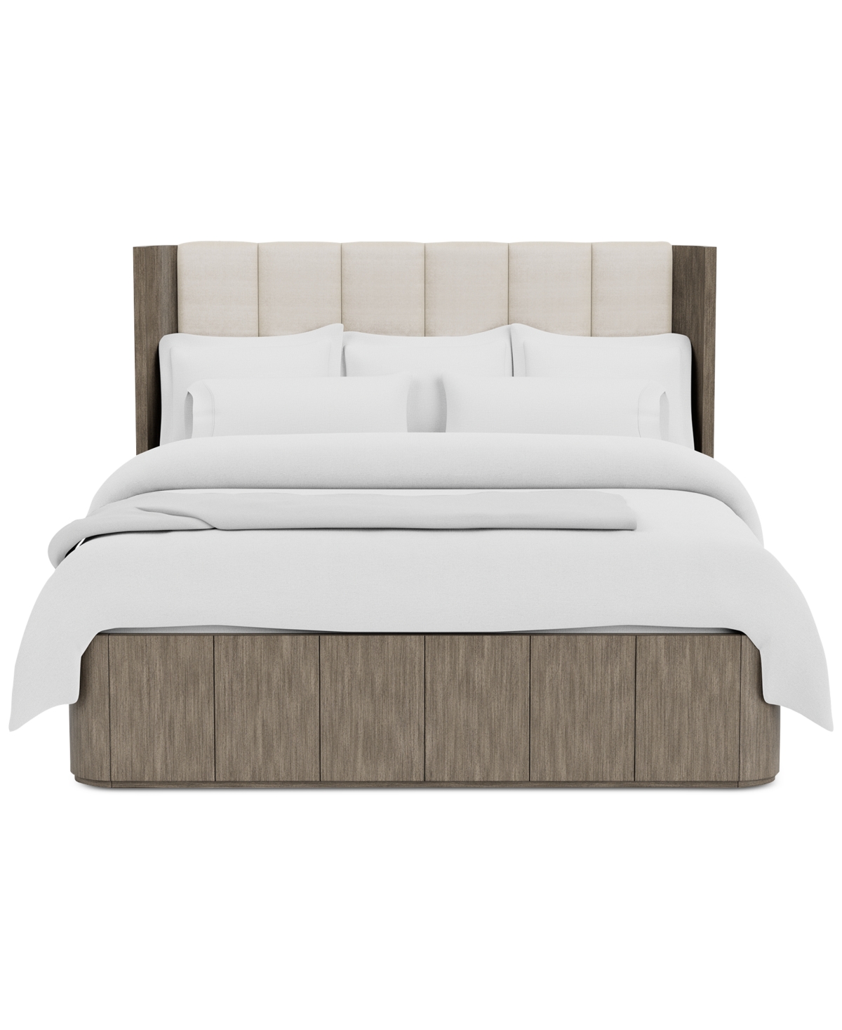 Macy's Frandlyn Queen Upholstered Bed In No Color