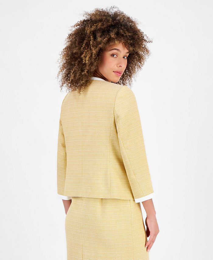Kasper Women's Framed Colorblocked Jacket - Macy's