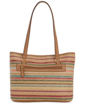 Classic Straw Tote, Exclusively at Macy's