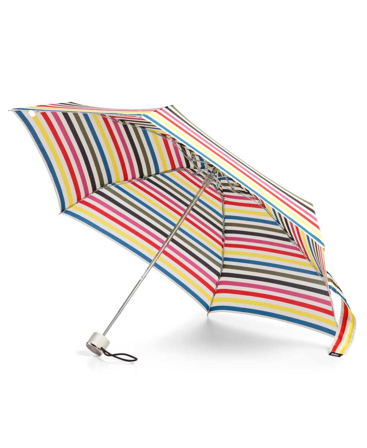 Shop Totes Water Repellent Mini Folding Umbrella In White Hue